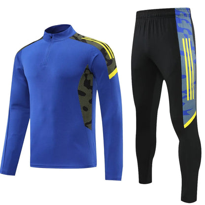 Blue Football Sportswear Tracksuit