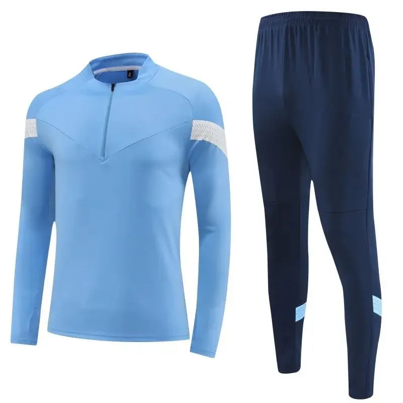 Sky Blue Football Tracksuit 