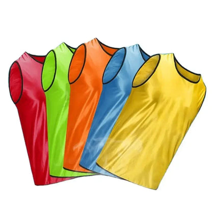 The Colours of The Football Training Bibs