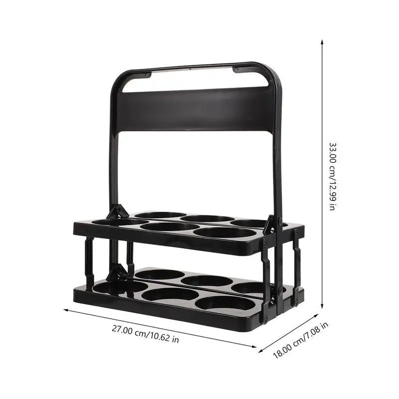 The dimensions of the Football Water Bottle Carrier