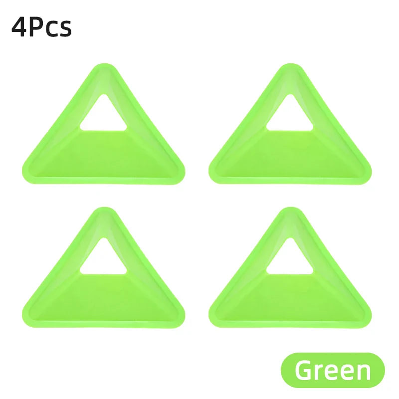 Jumbo training cones Four Pcs Green