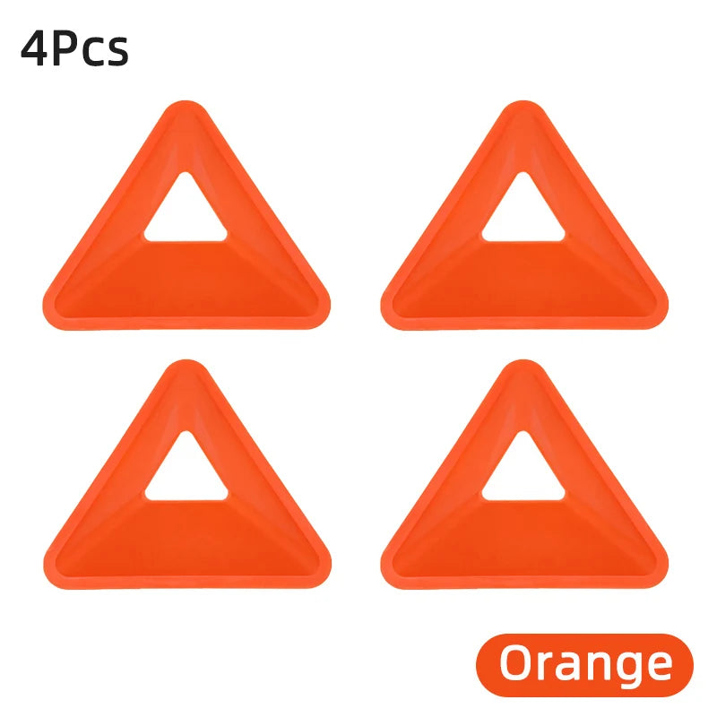 Jumbo training cones Four Pcs Orange