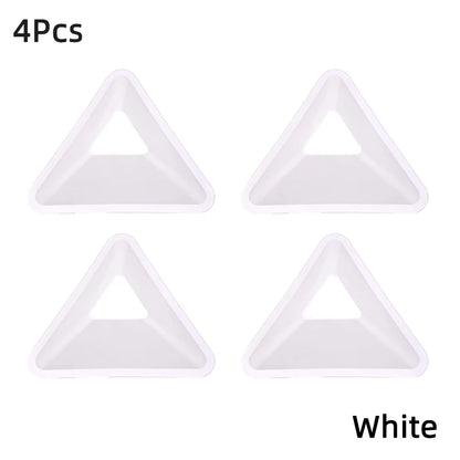 Jumbo training cones Four Pcs White