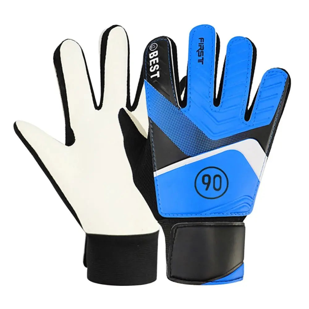 Blue Junior goalkeeper gloves