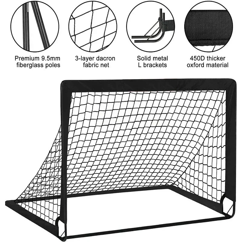 The Materials that make the Kids Mini Football Match Goal