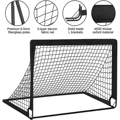 The Materials that make the Kids Mini Football Match Goal