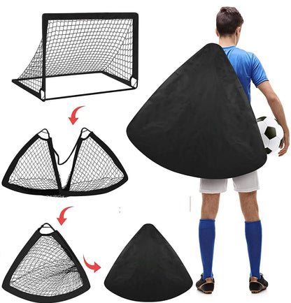 Portable Kids Mini Football Match Goal