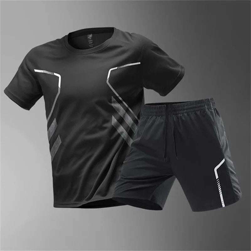 Black lightweight football kit