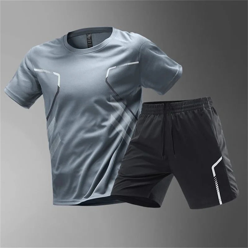 Gray lightweight football kit