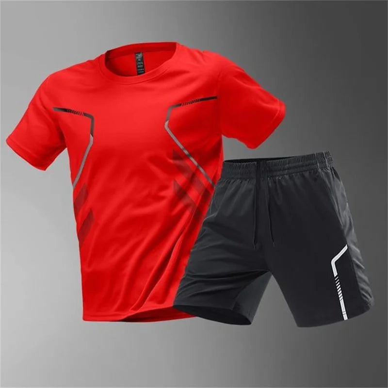 Red lightweight football kit