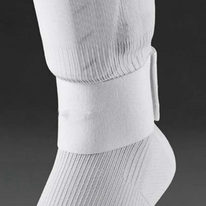 white shin guard fixed bandage tape